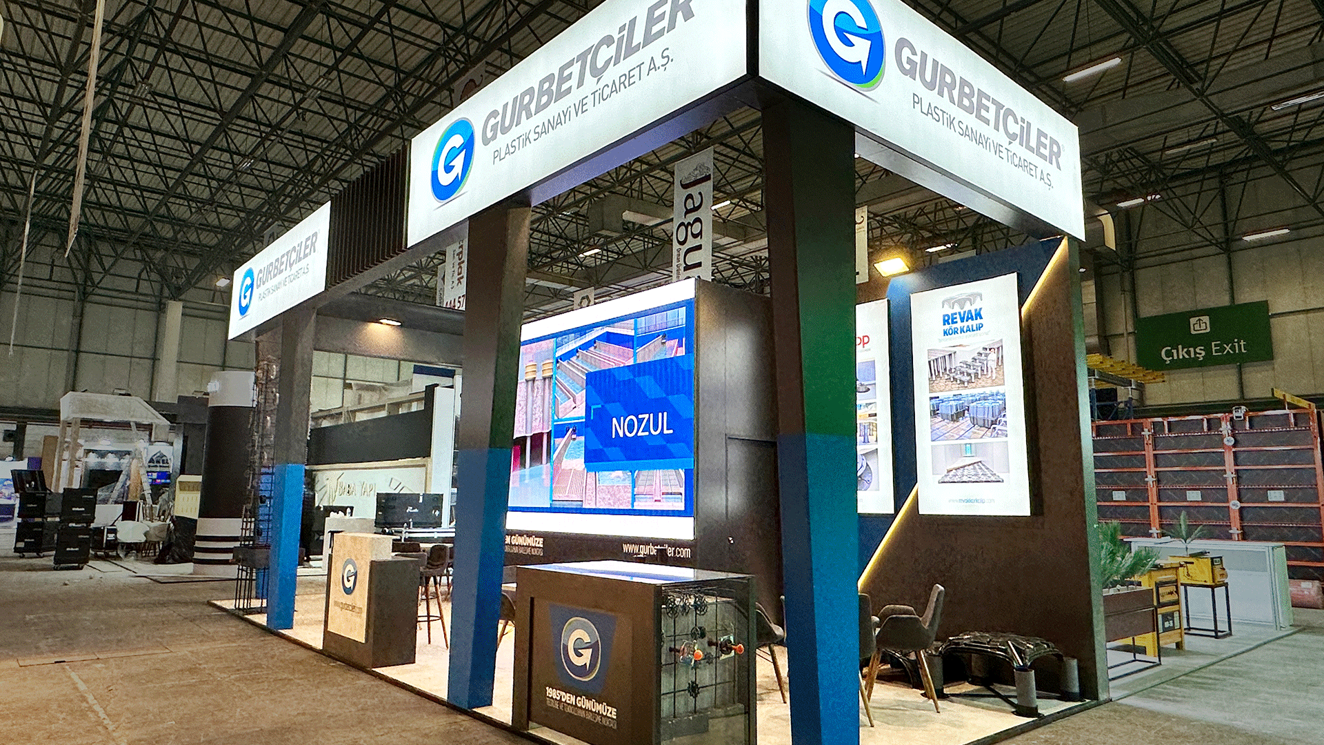 EFEX216, Exhibition Solutions, Fuar, Fuar Stand, Fuar Stand Tasarım, Exhibition Design, EFEX, Mimarlık, Fuar Sektör, Fuar İmalat, Mimari, Gurbetçiler Plastik